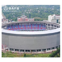 Bâtiment de toit de blanchisseur de stade de football de stade de sport de structure métallique