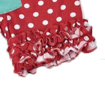 Conjunto de Verano para Niña, Blusa con Mangas con Volantes y Estampado de Langosta, Pantalones Cortos con Volantes y Puntos, Conjuntos de Alta Calidad - Product Image 5