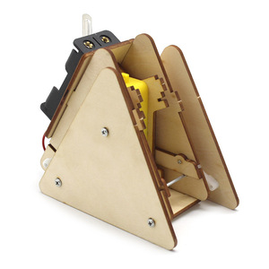 Kit d'assemblage de robot triangulaire, modèle d'expérimentation scientifique et physique pour l'éducation STEM, jouet éducatif pour étudiants, apprentissage DIY - Product Image 1