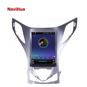 เครื่องเล่นดีวีดีติดรถยนต์ระบบสัมผัสหน้าจอ Navihua ระบบแอนดรอยด์ 10 พร้อม DSP รองรับ Auto Carplay วิทยุ สเตอริโอ มัลติมีเดีย วิดีโอ สำหรับรถยนต์ฮุนได อาเซรา ปี 2012 - Product Image 3