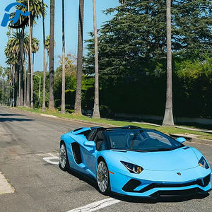 Ingrosso PET TPU Cast HD cristallo lucido cielo blu avvolgente in vinile 1,52x1 8M/5x60ft Full Roll Size adesivi per <span class=keywords><strong>auto</strong></span> in cristallo blu cielo - Product Image 1