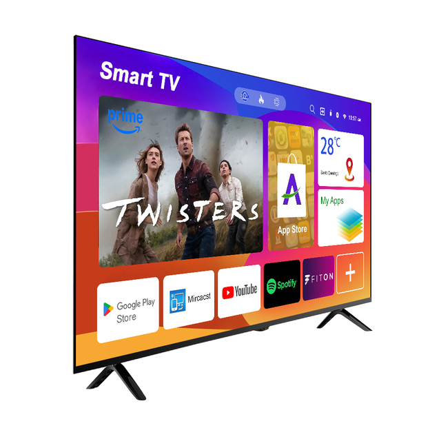 Source TV Factory 32 43 50 55 Inch Android 14 Smart TV Television 65 Pouces 4K LED LCD TV