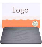 Tapis de bain en diatomite personnalisé FIGOO, antidérapant, super absorbant, séchage rapide, avec motif végétal pour salle de bain, baignoire, cuisine