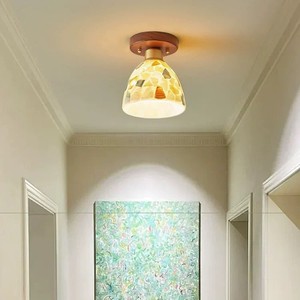 Lumière <span class=keywords><strong>de</strong></span> couloir <span class=keywords><strong>de</strong></span> style chinois, bois <span class=keywords><strong>de</strong></span> noyer noir, bois nordique, entrée, hall d'entrée, chambre à coucher, balcon, plafond - Product Image 4