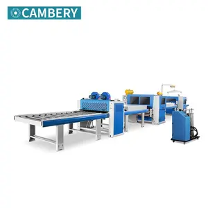 Laminate production line MDF lamination line PUR adhesive hot melt panel laminating machine