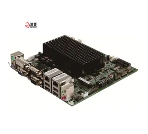 工厂供应ITX/ATX主板支持Baytrail J1800 CPU 6COM DDR3L高清图形板载VGA/LVDS/DVI显示器2SATA SSD