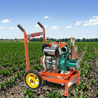 210M3/H Agriculture à haut débit terres agricoles verger Irrigation machines à haute pression pompes à eau moteur diesel