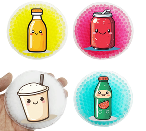 Sertifikat CE anak-anak dapat digunakan kembali pendingin instan paket panas & dingin beberapa warna untuk efektif menghilangkan rasa sakit - Product Image 1