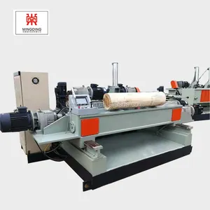 LINYI Veneer Rotary Lathe / Log Peeling Machine for Plywood Production Line