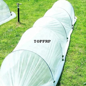Rust-free Fiberglass Support Arch Frame Row Cover Garden Hoops for Tunnel Greenhouse - Product Image 3