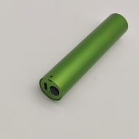 Mini pointeur laser rechargeable en aluminium de type porte-clés USB, ligne verte 520nm, portée 500m, ISmartlaser PowerPoint