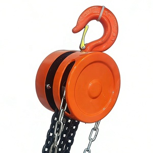 Palans à chaîne manuels de type rond HSZ à bas prix, 1 tonne, 2 tonnes, 3 tonnes, 5 tonnes, avec chaîne de charge G80 pour le levage de matériaux - Product Image 5