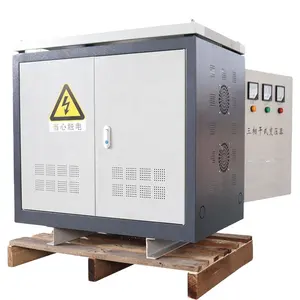 Transformador de voltaje de cobre reductor de 3 fases, fabricante de Shanghai China, 250KVA, 300KVA