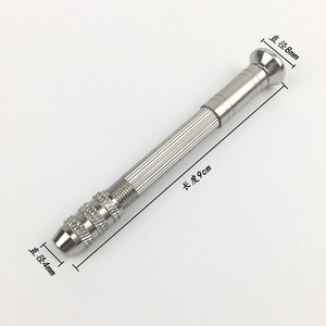 Hand <b>Drill</b> Alloy Steel Tapered Baguette Cut 9cm Length 8mm Diameter For Diy Jewelry Making Tools - Product Image 1