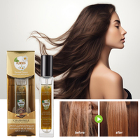 UUKKG Perawatan Rambut Bernutrisi, Minyak Esensial Penguat dan Perbaikan Rambut, Serum Minyak Perawatan Rambut Kering untuk Memperbaiki Akar Rambut 45ml