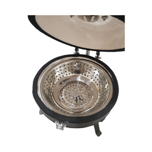 Kimstone 2025 <strong>Best</strong> Seller at Supermarket <strong>Charcoal</strong> Ceramic Table Bbq Smoker for Garden - Product Image 6