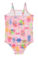 Maillot de bain une pièce pour bébé personnalisé - Motif mignon de fruits/glace, maillot de bain pour bébé de 0 à 24 mois, UPF50+, séchage rapide