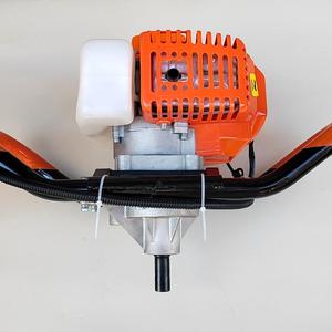 สว่านเจาะดินแบบใช้น้ำมันเบนซิน 2 จังหวะ 68 ซีซี กำลังสูง สำหรับปลูกต้นไม้ ใช้ในสวนผลไม้ ใส่ปุ๋ย และขุดหลุม - Product Image 4