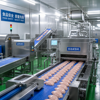 Filets de poitrine de poulet congelés de qualité supérieure, certifiés Halal, désossés et sans peau, pour la vente en gros et l'alimentation fitness