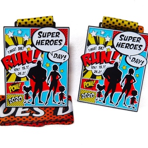 Fabricante de Medallas Oneway, Venta al por Mayor de Medallas Deportivas Personalizadas de Oro, Medallas de Aleación de Zinc, Premios de Metal, Superhéroes, Maratón, Moda, Anime - Product Image 4