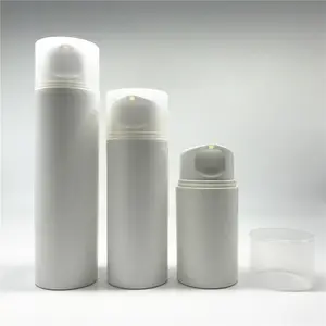 50毫升100毫升150毫升无气大剂量白色塑料身体乳液瓶带泵