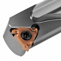 High Rigidity CNC Lathe Internal Threading Boring Bar with PVD Coated Carbide Inserts and Wrench Kit for Steel Turning