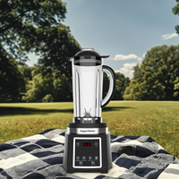 Blender commercial Happy Partner 3L avec écran intelligent et vitesse variable pour hôtels et utilisation en extérieur, alimentation électrique, fabricant