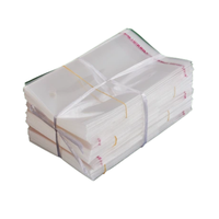 Pochettes transparentes en plastique avec fermeture éclair, emballage résistant aux fuites pour les collations et les ingrédients secs