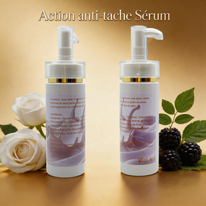Sérum Éclaircissant Anti-Taches à Marque Blanche, Action Vitamine C, Soin Éclaircissant Miracle Anti-Âge et Blanchissant pour <span class=keywords><strong>le</strong></span> Visage et <span class=keywords><strong>le</strong></span> Corps - Product Image 6