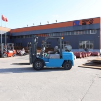 Chariot élévateur à fourche QINGCHA neuf, 3, 2,5 et 4,5 tonnes, à double alimentation essence et propane, chariot élévateur à fourche assis, chariot élévateur hydraulique de 4 mètres