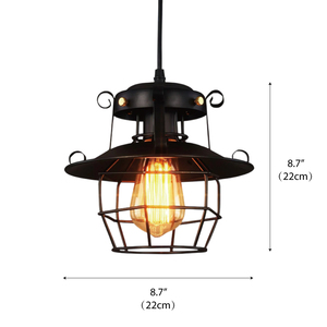 <span class=keywords><strong>Luminaire</strong></span> suspendu <span class=keywords><strong>style</strong></span> ferme, loft, salle à manger, cuisine, restaurant, en fer et métal, haute qualité, nouveau design, cage à oiseaux rétro - Product Image 6