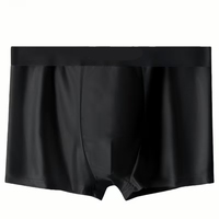 Sous-vêtements pour homme CELINNE, boxers à séchage rapide, sans couture, confortables, en soie glacée douce, taille élastique, en vente