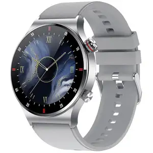 QW33 1.28 pouces IPS écran rond surveillance de la santé montre intelligente avec NFC charge magnétique montres intelligentes Fundo App BT appel