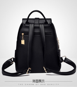 Women Multi-functional <b>Backpack</b> Fashion High Quality PU Leather Female <b>School</b> Bag Multifunction Large Capacity Travel <b>Backpacks</b> - Product Image 4