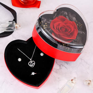 Conservato esclusivo eterno vero Rose Saint <span class=keywords><strong>Valentin</strong></span> San <span class=keywords><strong>St</strong></span> Set Rose portagioie Happy Ro madre's Gif regali di San valentino - Product Image 1