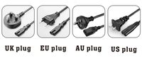 LED US AU UK Euro Plug 12V 100-24V 5A 60w 5.5x2.1 Male AC DC Transformer Switch Desktop Power Adapter