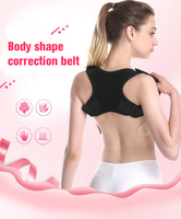 Ceinture de soutien dorsal réglable pour le dos et les épaules, correcteur de posture pour hommes et femmes