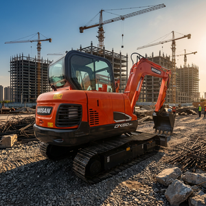 Prix bas pour une excavatrice Doosan DX60-9C, excavatrice agricole, excavatrice de jardin, excavatrice sur chenilles multifonctionnelle d'occasion, fabricant - Product Image 1