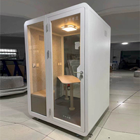 PYinC |   Cabine de réunion insonorisée pour 2 personnes, cabine de bureau insonorisée et cabine d'enregistrement pour bureaux, hôtels et studios à domicile.