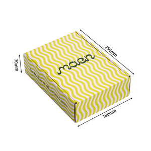 Caja de Cartón Corrugado de Alta Gama con Papel de Seda y <span class=keywords><strong>Rafia</strong></span> para Envíos, Cajas de Embalaje para Accesorios para el Cabello y Regalos - Product Image 5
