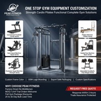 Rack de musculation multifonctionnel Multi-Smith pour la maison et les salles de sport commerciales – Machine Smith polyvalente pour exercices de fitness des jambes et musculation