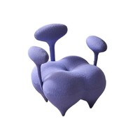 Fauteuil paresseux Lazy Beanbag, nouveau design européen, style léger et luxueux, chaise ballon magique créative, design de designer, un siège, canapé-lit multifonctionnel