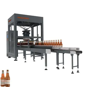 Empaquetador automático de cajas o cajas de nuevo desarrollo para cerveza embotellada o jugo de cerveza enlatada