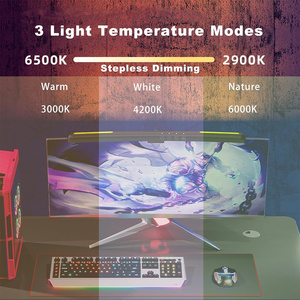 智能 RGB 电脑显示器灯，用于环境装饰和带 USB 接口的电脑 - Product Image 3