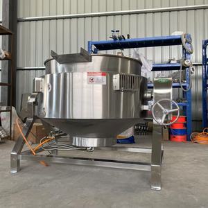 Olla Industrial Eléctrica Basculante de Acero Inoxidable de 50L, 200L, 500L, 1000L, la Más Vendida - Product Image 6