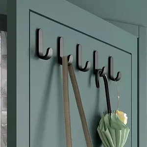 Multi-purpose Wall Organizer <b>Hook</b> Behind-door Key Cloth Hanger <b>Hook</b> <b>Bathroom</b> Robe Towel Holder - Product Image 2