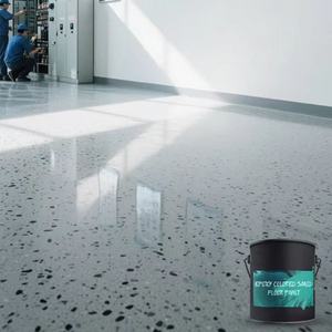 Pintura Epóxica para Pisos Marca QIHANG Personalizada, Revestimiento Líquido, Aplicación con Brocha, Base Acuosa, Autonivelante, Resistente a Rayones y al Desgaste - Product Image 6