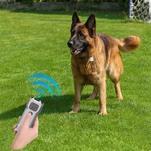 पोर्टेबल डबल सिर वाला अल्ट्रासोनिक कुत्ता प्रशिक्षण उपकरण रिचार्जेबल छाल नियंत्रण सरीसृप विरोधी-बार्किंग प्लास्टिक प्रशिक्षण उपकरण - Product Image 6