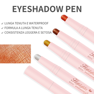 Lápiz de Sombra de <span class=keywords><strong>Ojos</strong></span> Mate Multicolor de Alta Pigmentación, Lápiz Delineador de <span class=keywords><strong>Ojos</strong></span> de Larga Duración <span class=keywords><strong>a</strong></span> Prueba de Manchas, Cosméticos de Marca Privada - Product Image 4