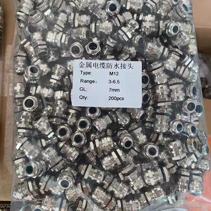 Wzumer ip68 m16 מתכת מתכת m16x1.5 4-8 מ "מ 4 מ" מ בלוטות נירוסטה 304 316 - Product Image 3